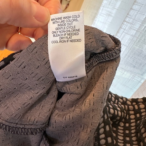 Taylor Nordstrom Black and Gray Cocktail Dress Women’s Size 8 - Picture 16 of 16